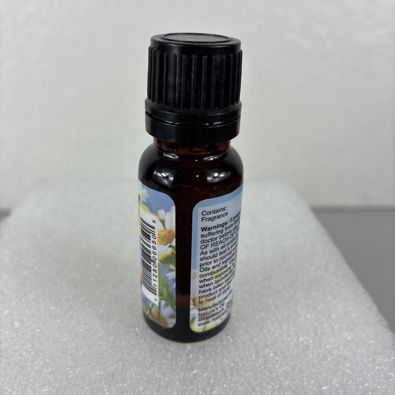 Nature’s Oil Fragrance Sparkling Ginger Spring Summer 15 mL 0.5 FL Oz Soap Scent