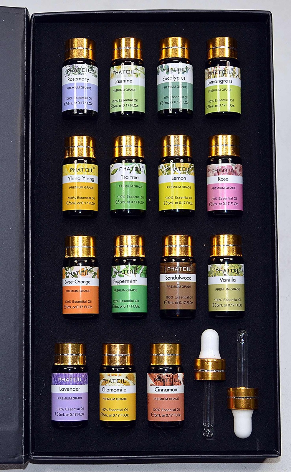 15PCS Pure Essential Oils Gift Set for use in Soap or Candle Making