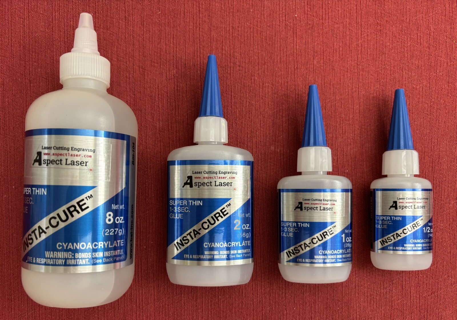 Bob Smith SUPER THIN CA Glue Cyanoacrylate Insta-Cure Super Glue Various Sizes