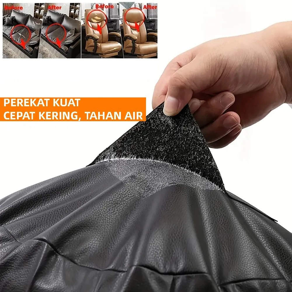 Self Adhesive PVC Leather 0.9mm Soft Repair Patch Sofa Chair DIY Craft Sheet