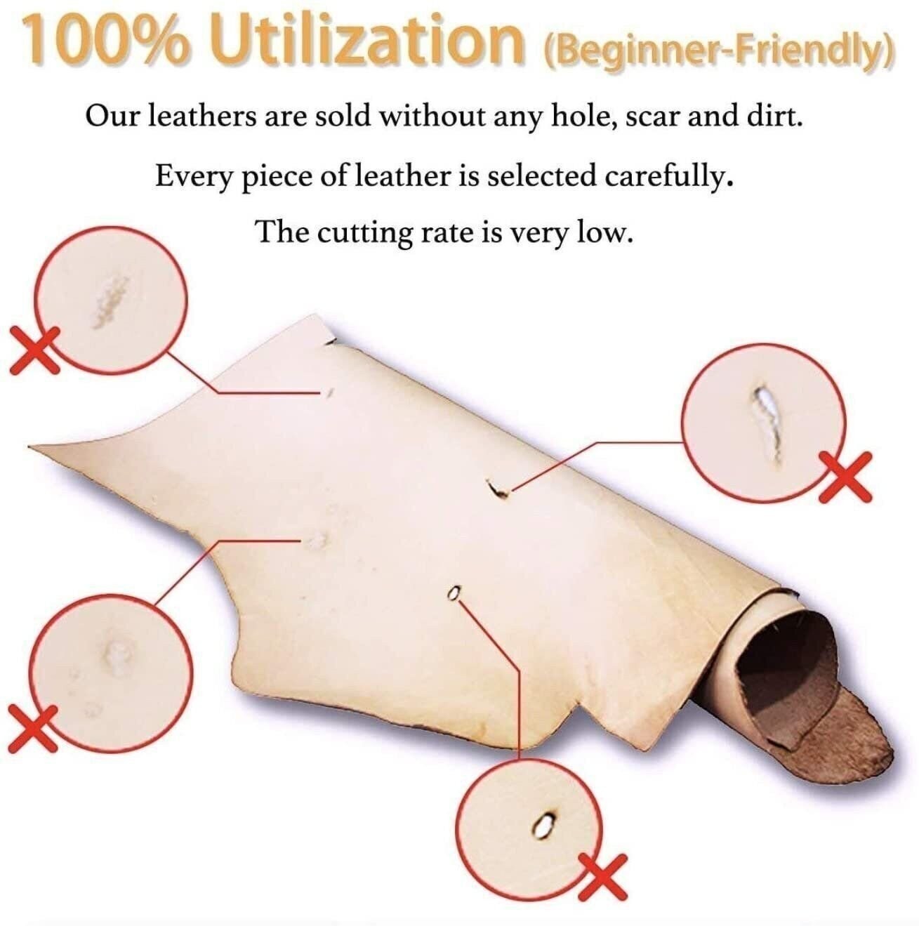ELW Veg Tan Full Grain Tooling Leather 3/4 to 13/15 oz (1-6mm) Pre-Cut 6″ to 48″