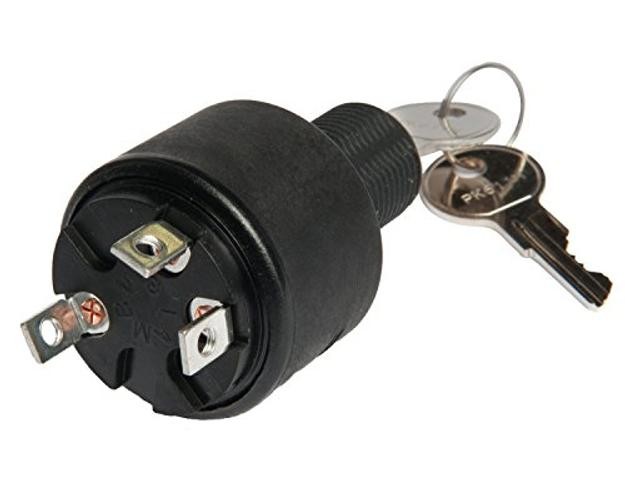 International MP41030 Ignition Switch – Off-Run-Start, white, medium