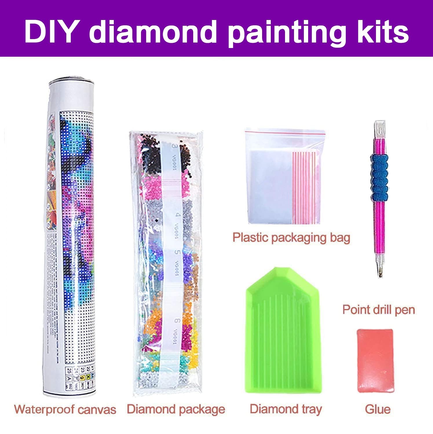 Diamond Art Kits for Adults, Butterfly Diamond Painting Kits for Adults, Diamond