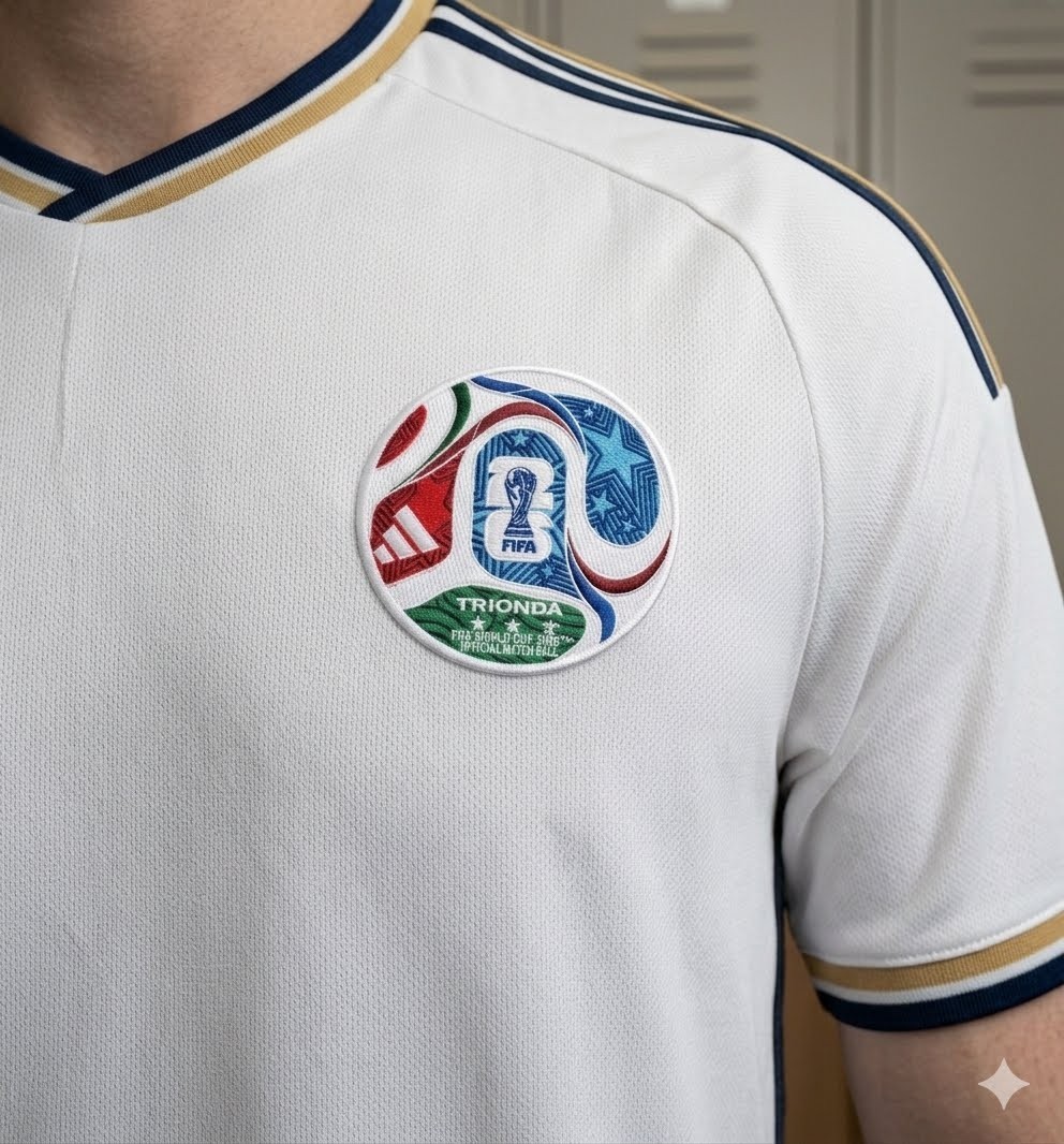 FIFA Trionda Soccer Ball Iron On Sew On 4.5 Embroidered Patch for Jerserys