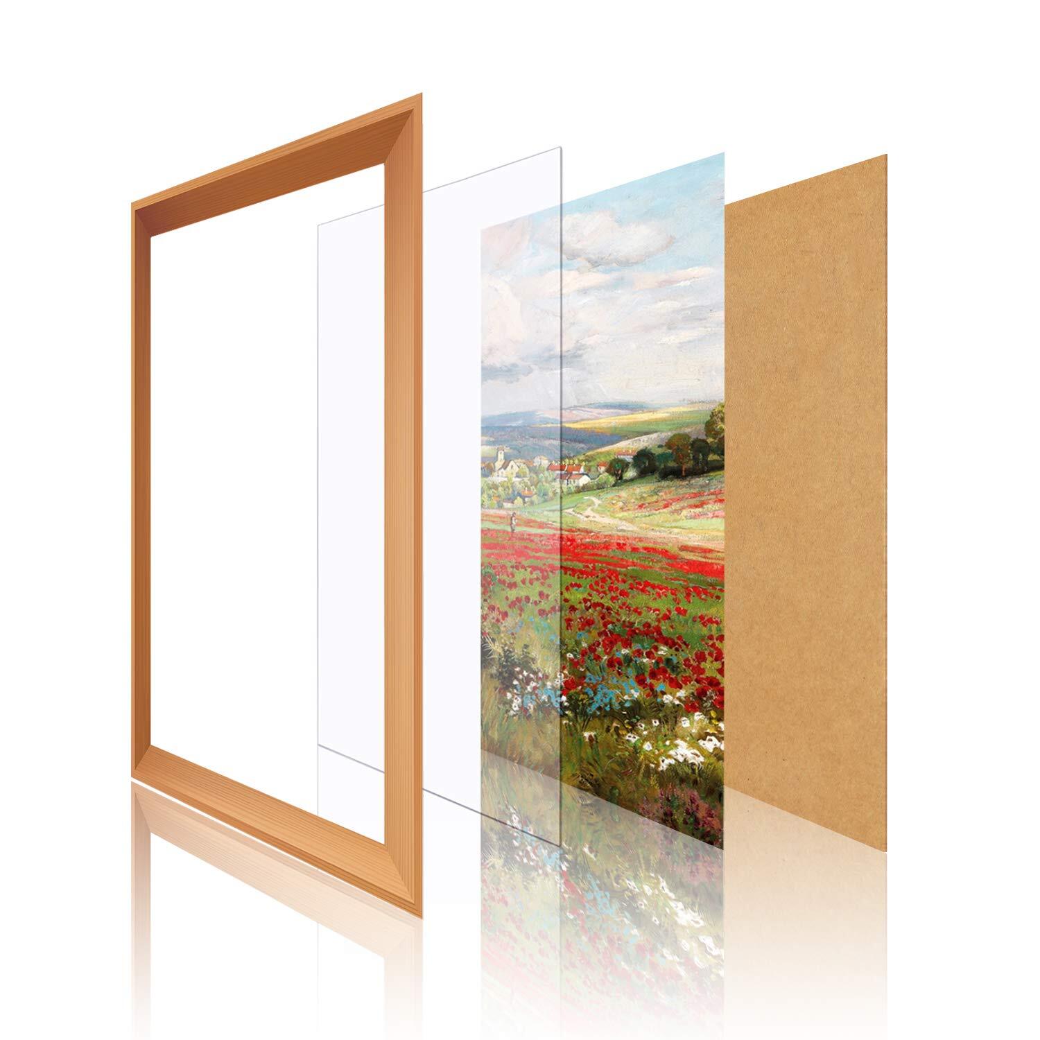 Clear Transparent PETG Vivak Moldable Plastic Film Flexible Frame Sheet Panel
