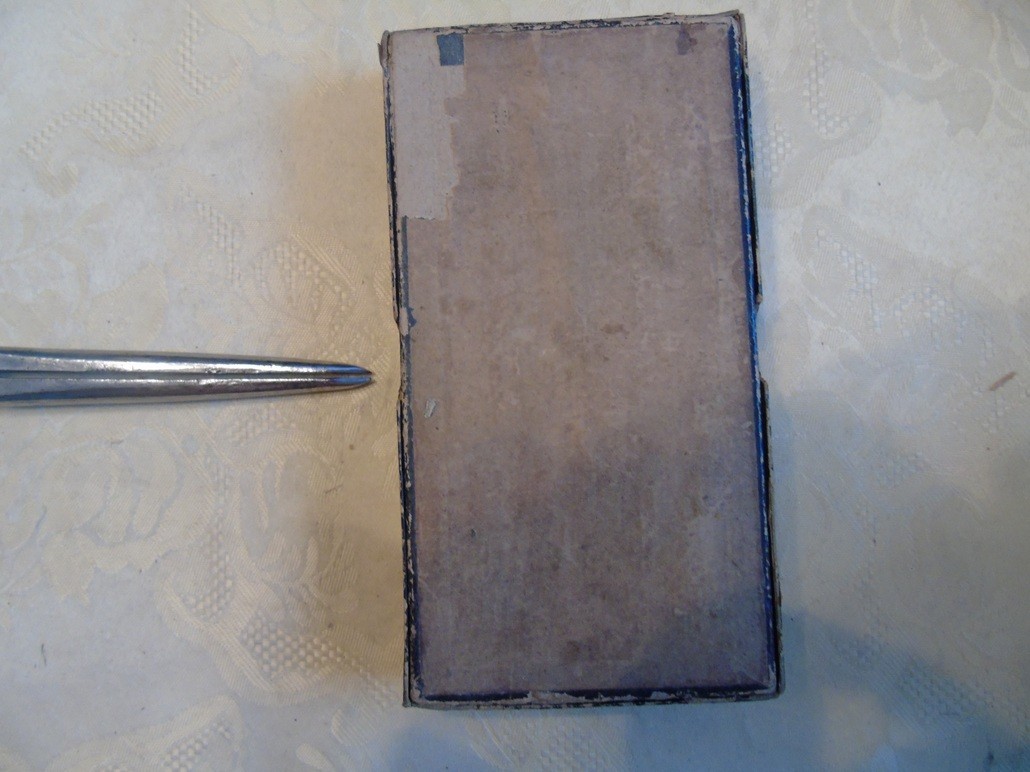 1 C S Osborne Antique Leather Working 6″ Compass & Box As Is!!!