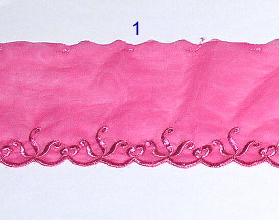 Assorted Pink Lace Trims 1 – 21 Yards x 3/8″ – 4″ White Ivory 183X CLOSEOUT