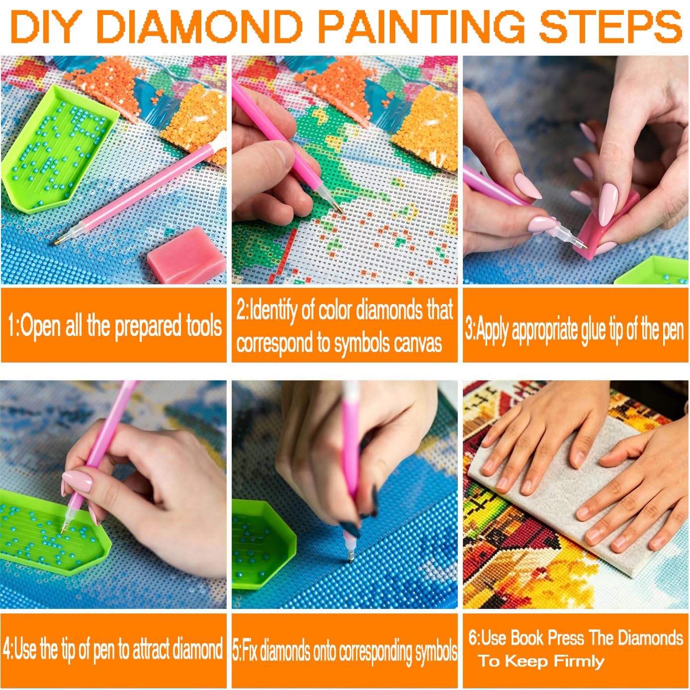 Lily of the Valley Pearl Diamond Painting Kits for Adults,5D Special Shape Di…
