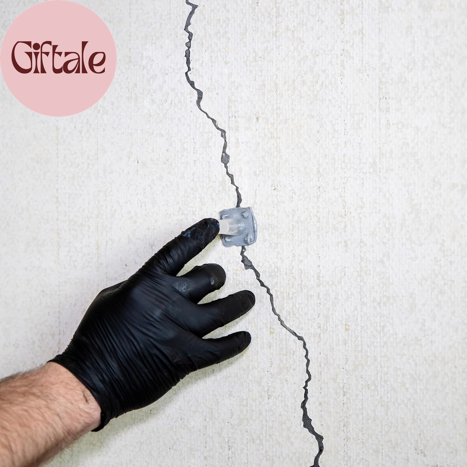PRO Concrete Repair Crack Injection Kit (5’) | Injectable Filler: Repair Cracked