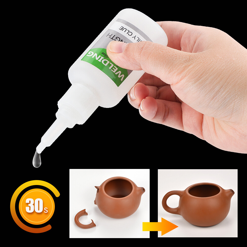 2 Pack Multifunctional Welding High-Strength Oily Glue Universal Super Glue 50g
