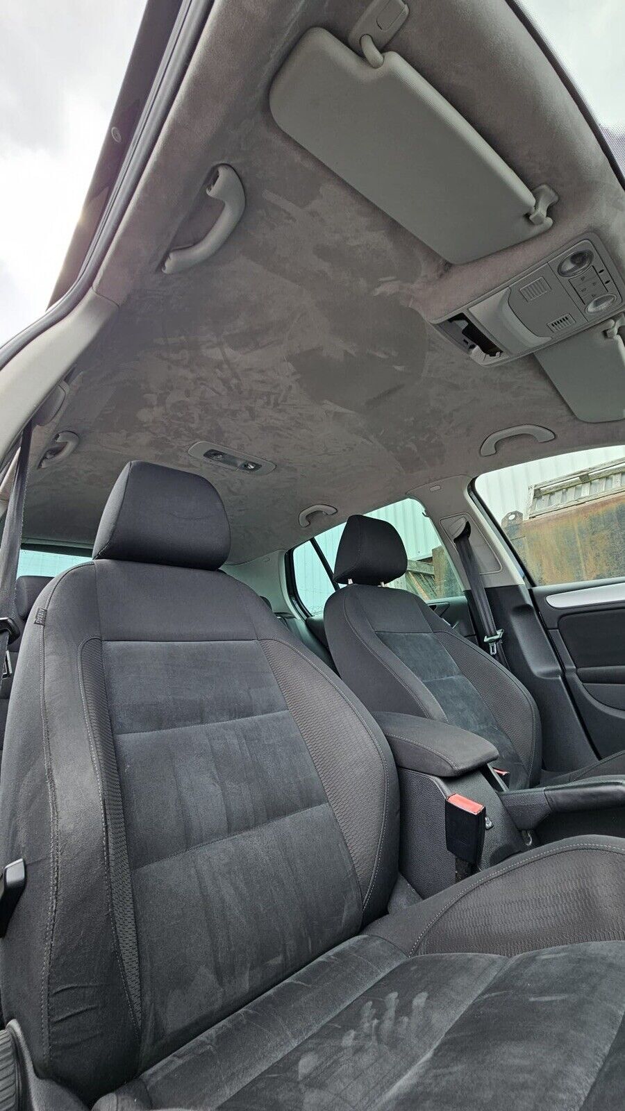 Alcantara Style Silver Headlining Stretch Spandex Suede Fabric Car Headliner Trm