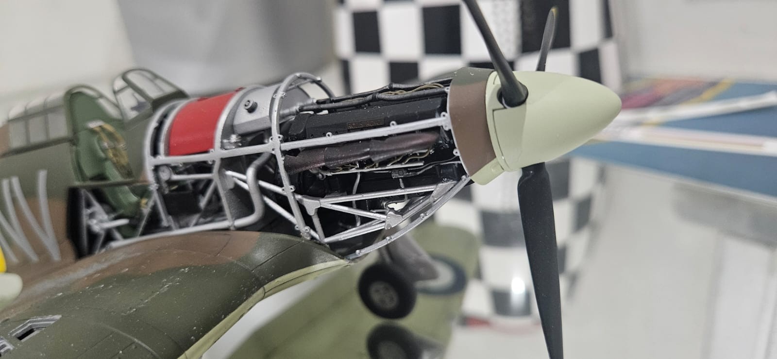 KIT ACESSORIOS Hawker Hurricane 3D printed, 1:32 and 1:48 Scale.