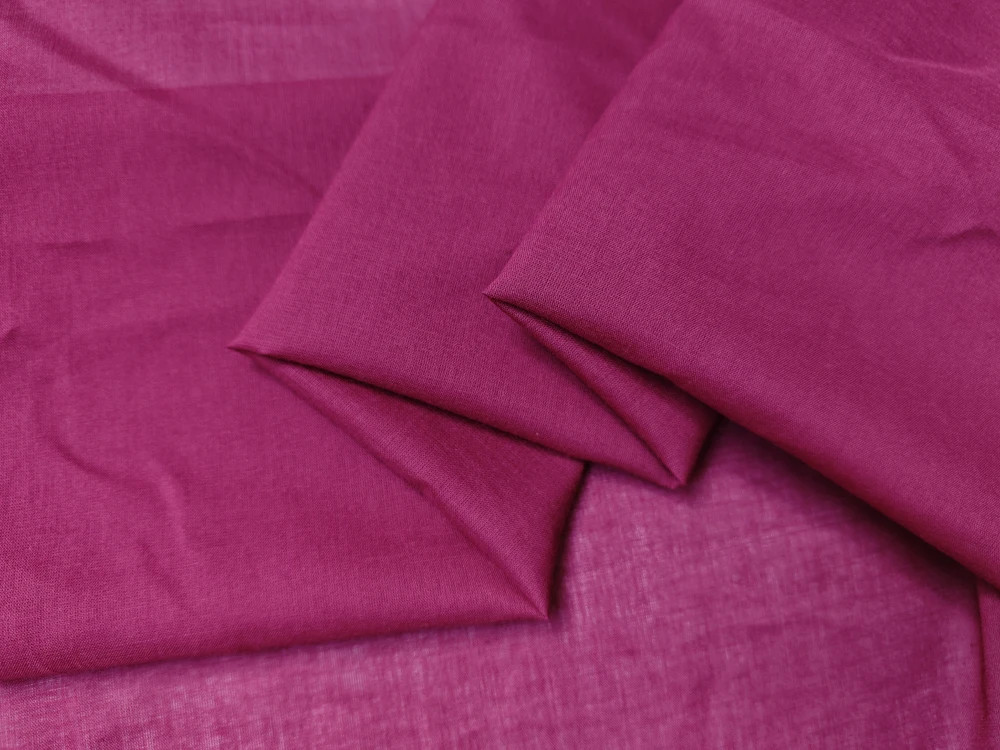 57” Wide Soft Thin Plain 60s Cotton Fabric Lining Dolls Handicrafts Material