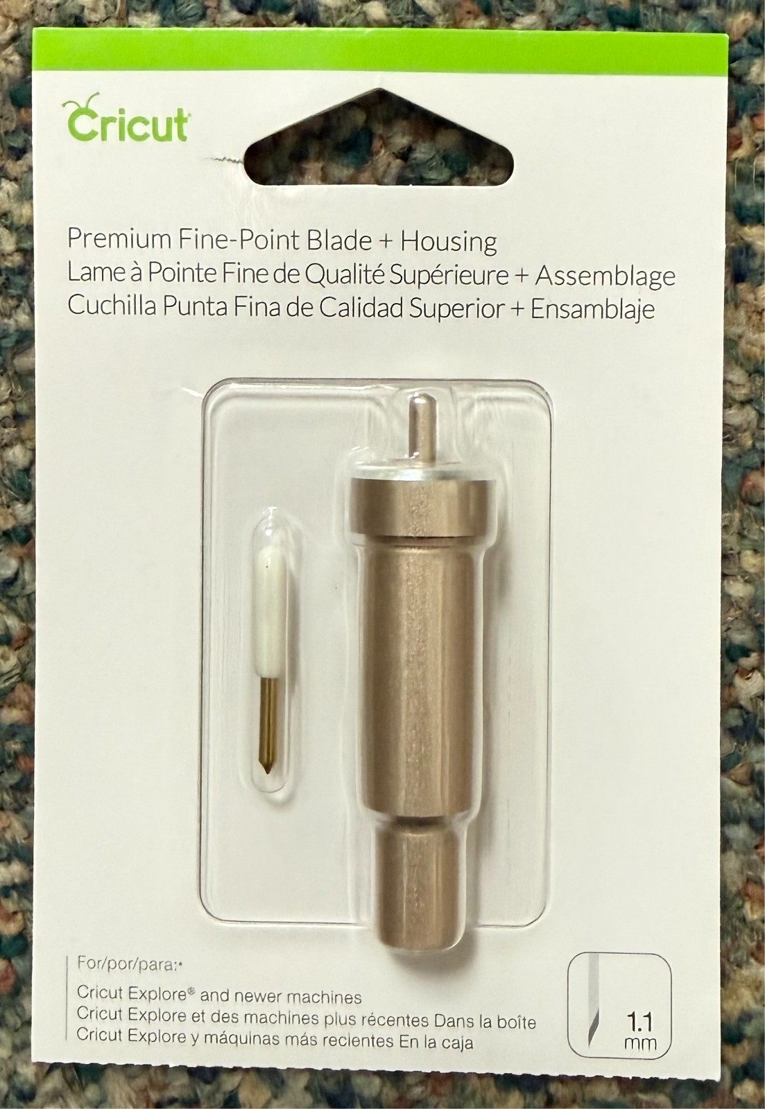 NEW Cricut Premium Fine-Point Blade + Housing, Cutting Blade #2004225 SEALED