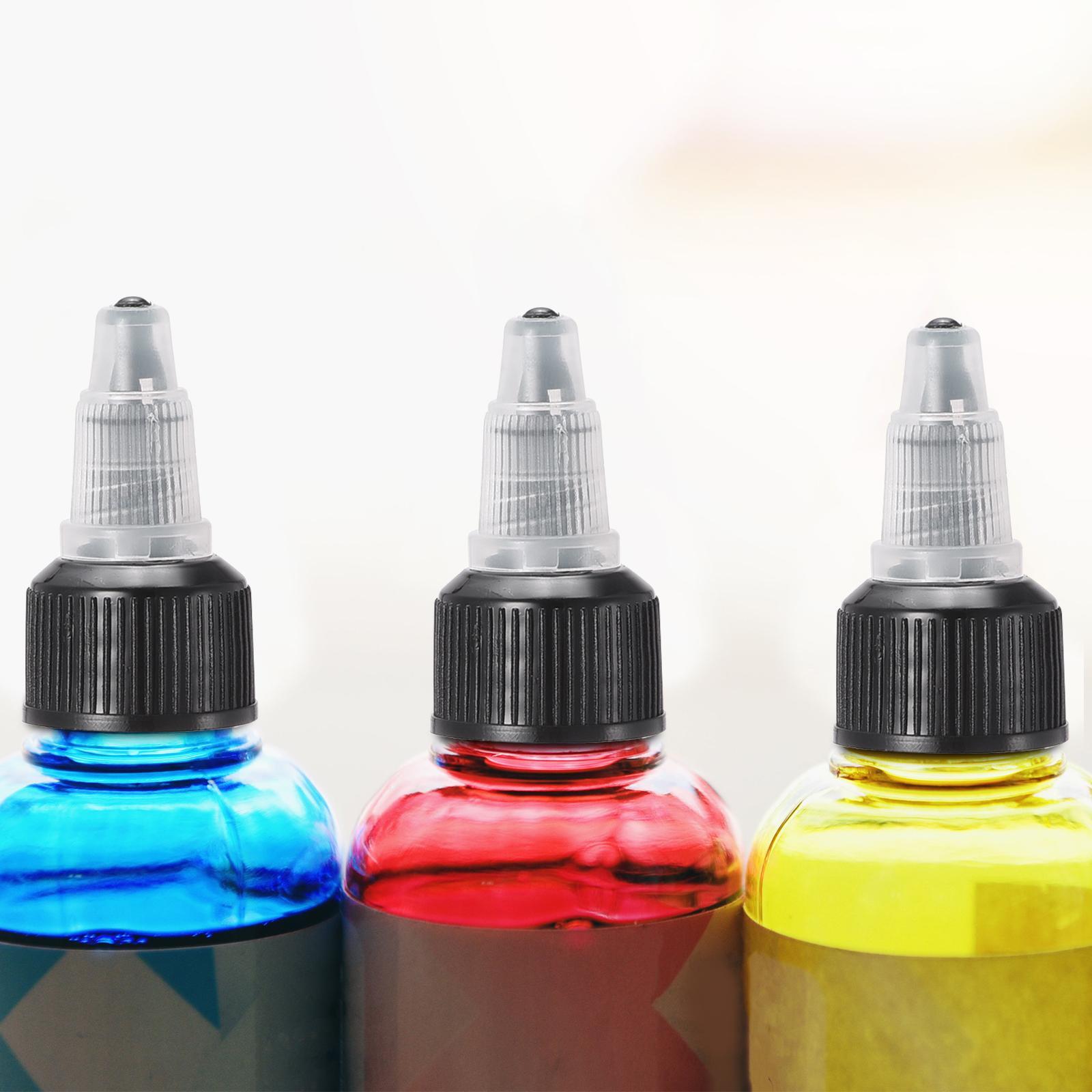 10Pcs 100ml Empty Squeeze Bottles Dispensing Bottle with Twist Top Cap