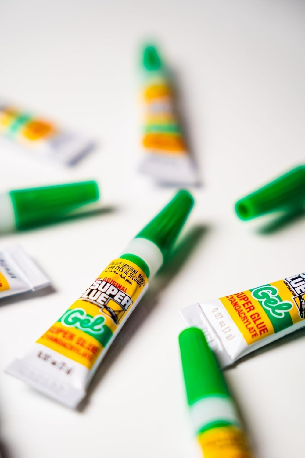 Super Glue Gel – 2 Gram Tubes – 12 Count (Pack of 1)