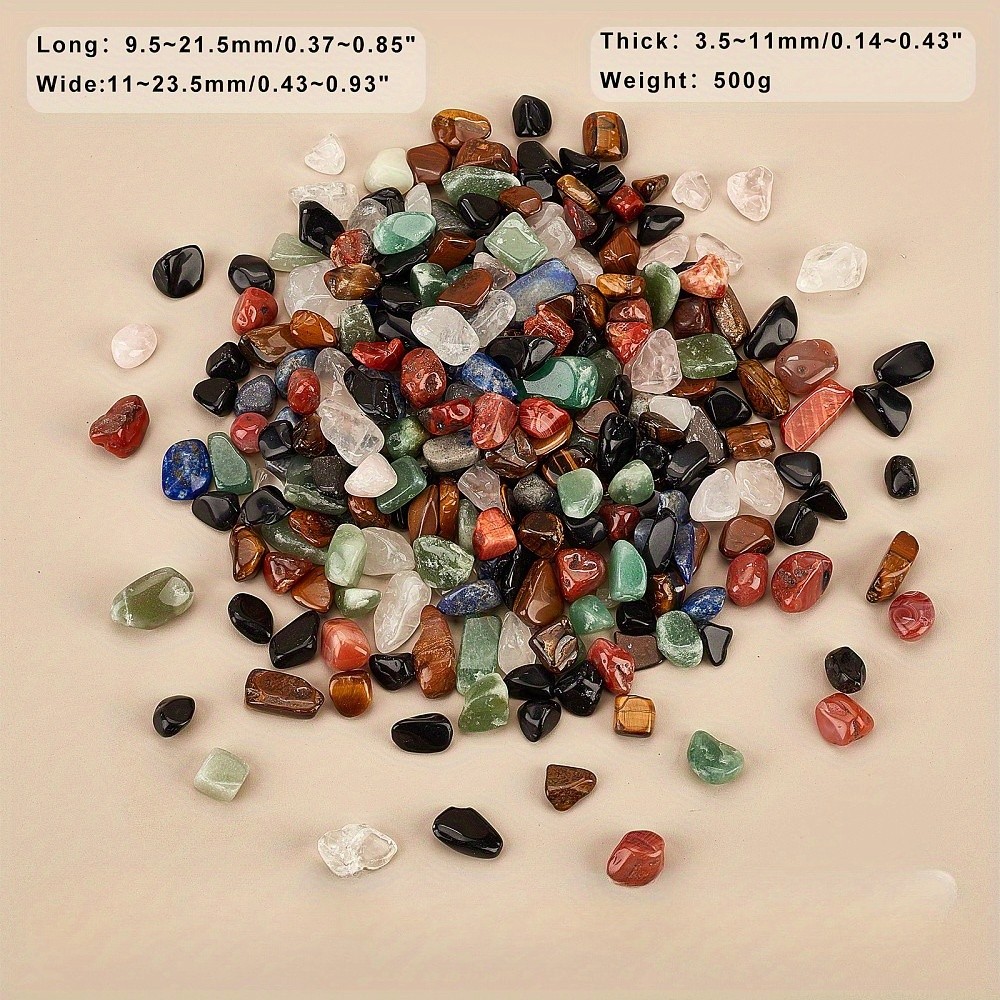 1bag Stone No Hole/Undrilled Smooth Stone Chip 9.5~21.5×11~23.5×3.5~11mm