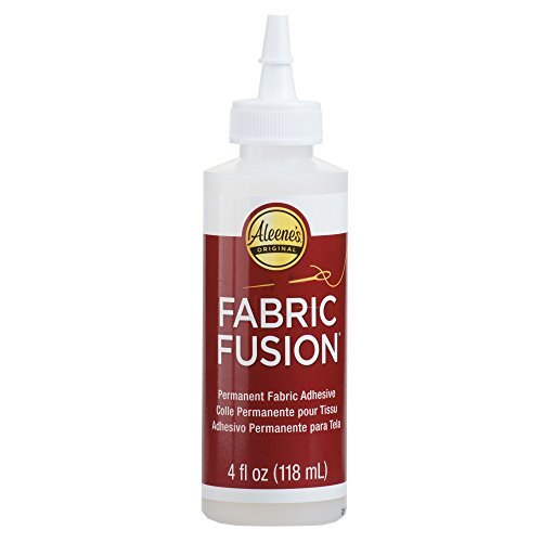 Aleene’s 23473 Fabric Fusion Permanent Fabric Adhesive Fabric Adhesive Bottle