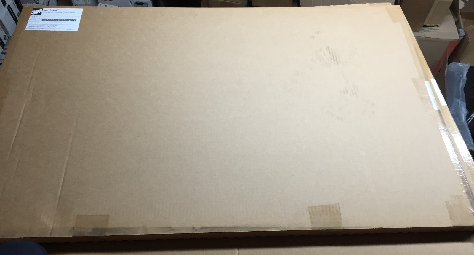 20 3M Scotchgard Multi-Layer Protective Film, 21×16 damage by vandalism # 1004