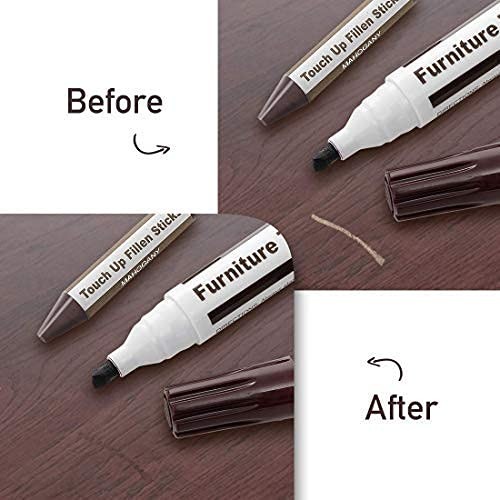 DAIXISM Furniture Repair Kit Wood Markers Wax Sticks, for Stains, Scratches, …