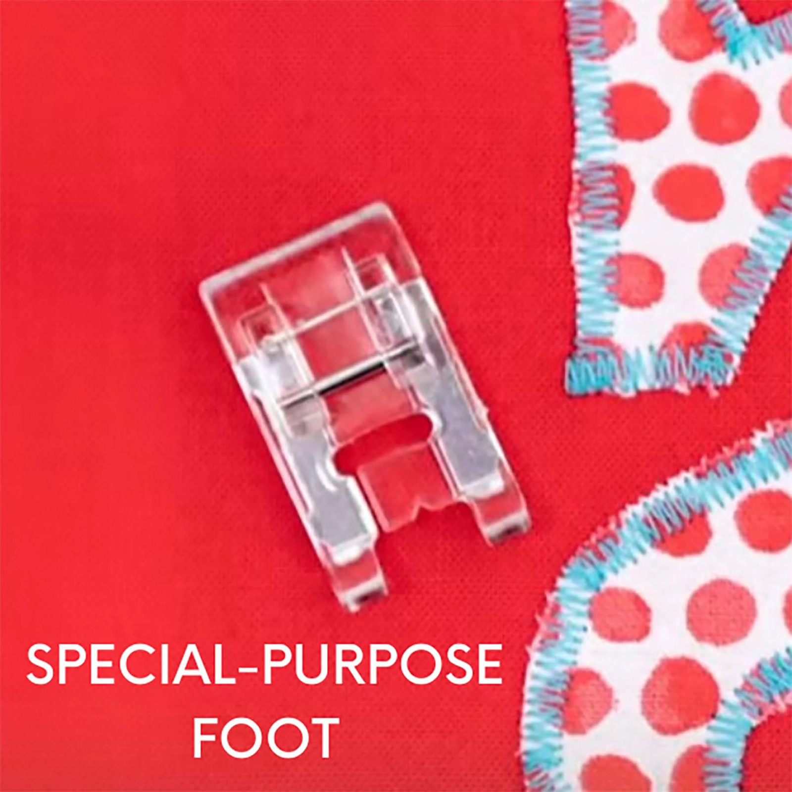 SINGER Sewing Machine Presser Foot Kit 10PCS Low Shank Accessories Set