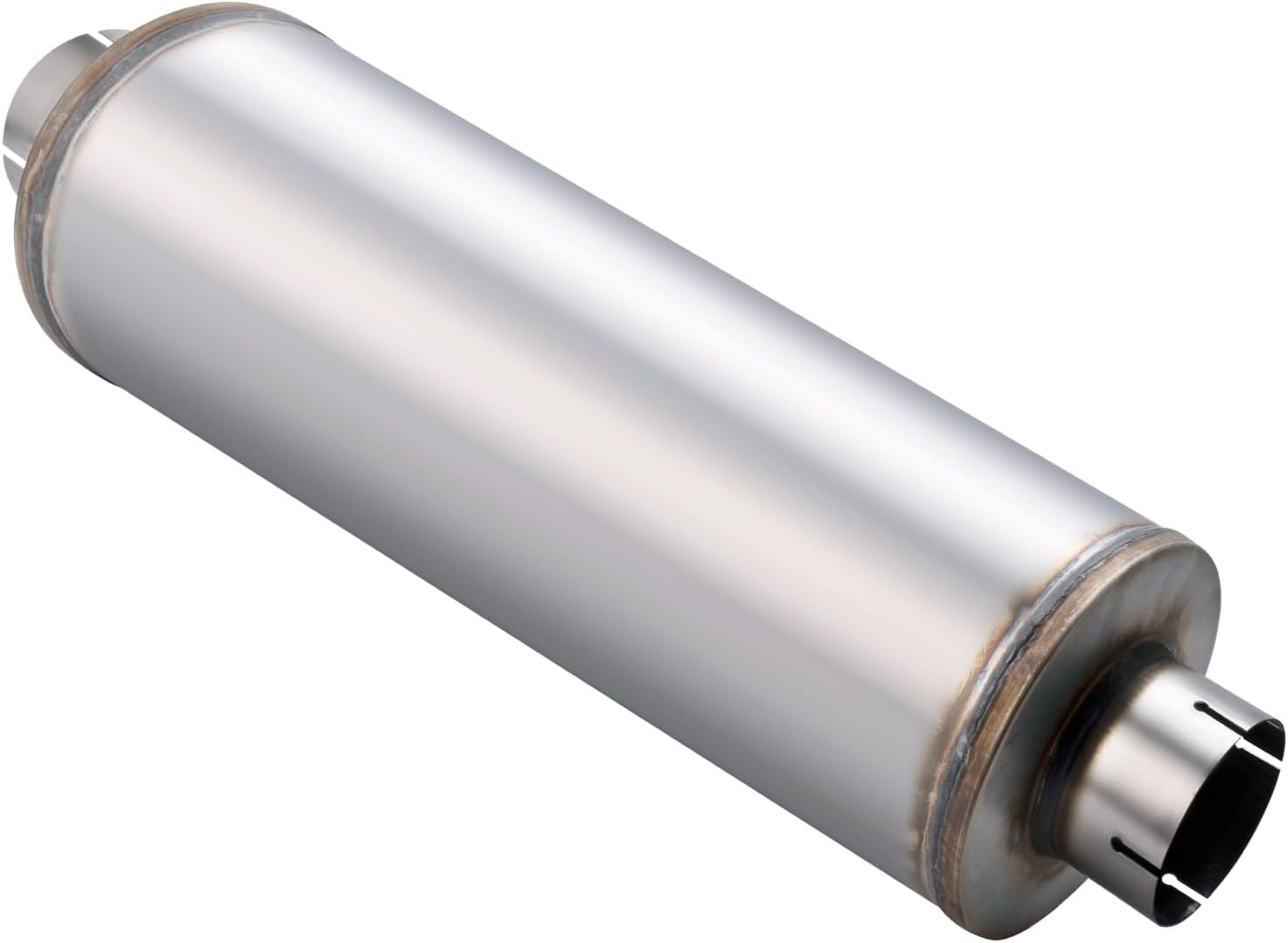 5 Inch Exhaust Muffler, 5″ Inlet/Outlet 30″ Overall Length Resonator,