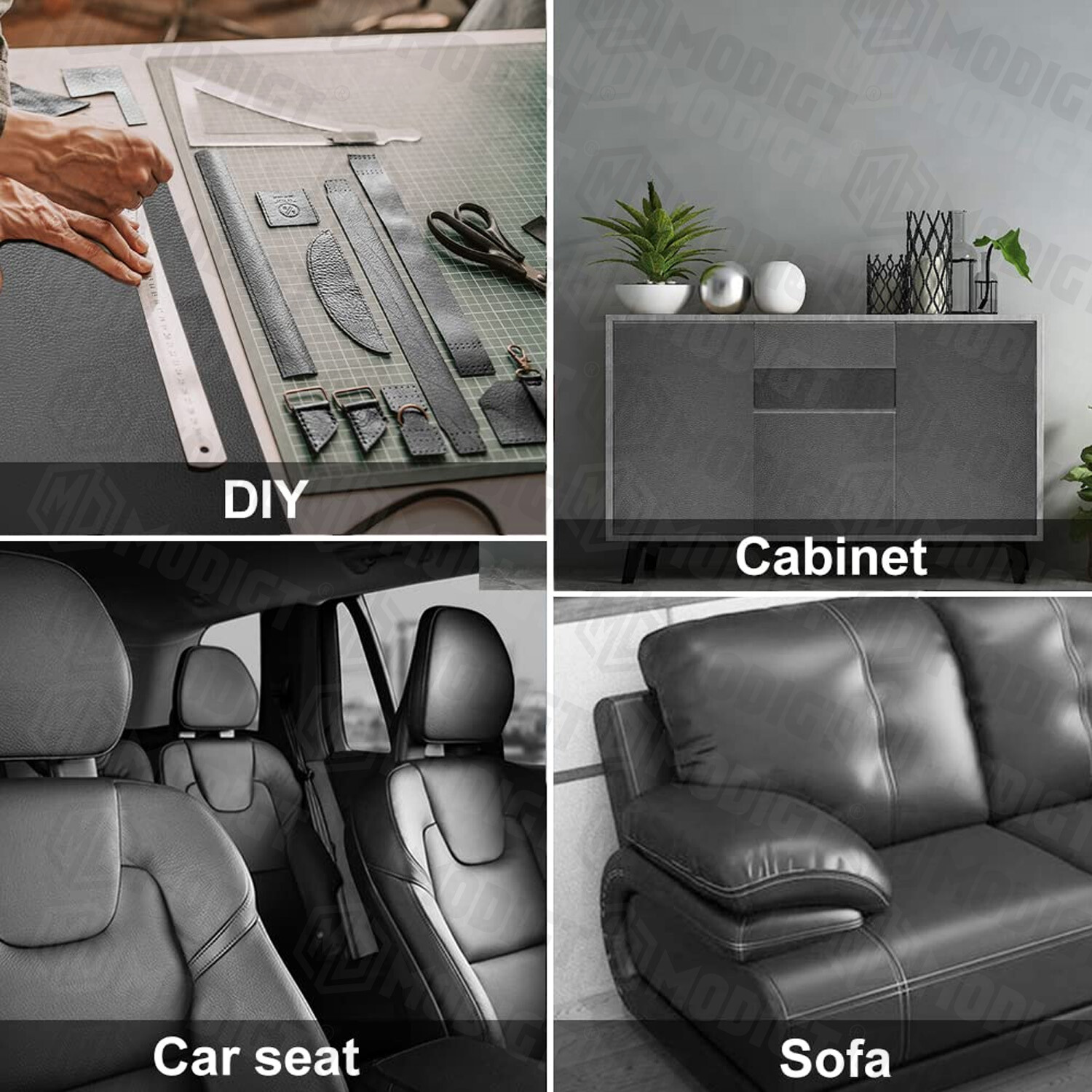 Self Adhesive Leather Repair Patch Couch Sofa Car Seat Chair Renovation Sticker