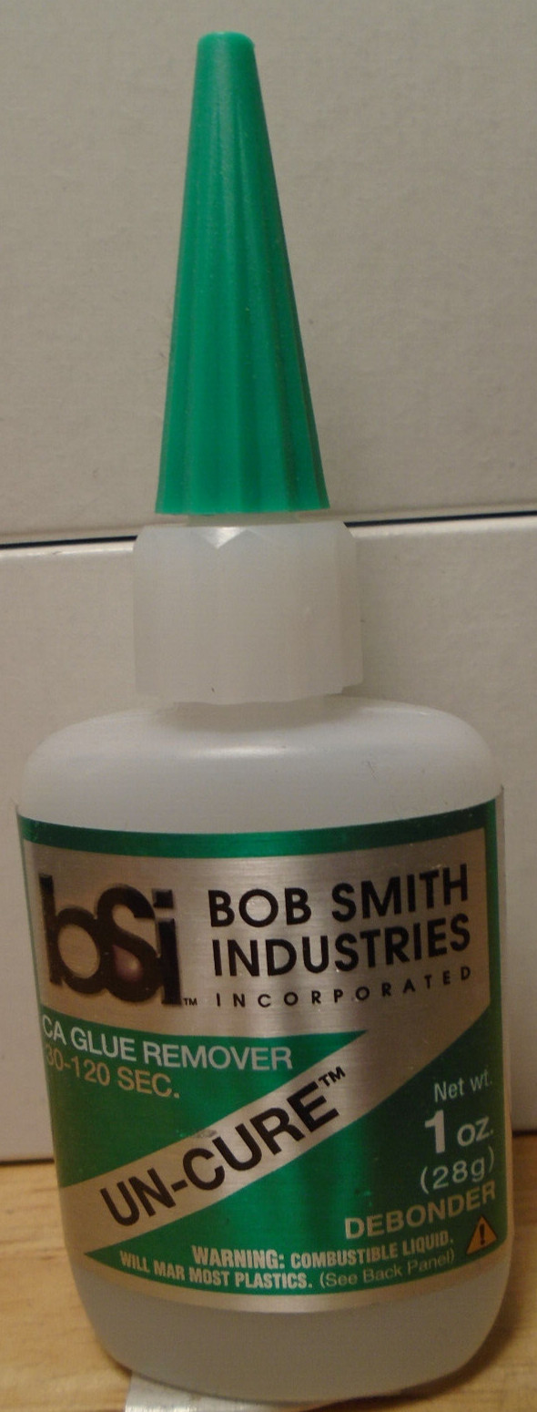 Bob Smith Industries #161 BSI UN-CURE Cyanoacrylate Debonder 1 oz