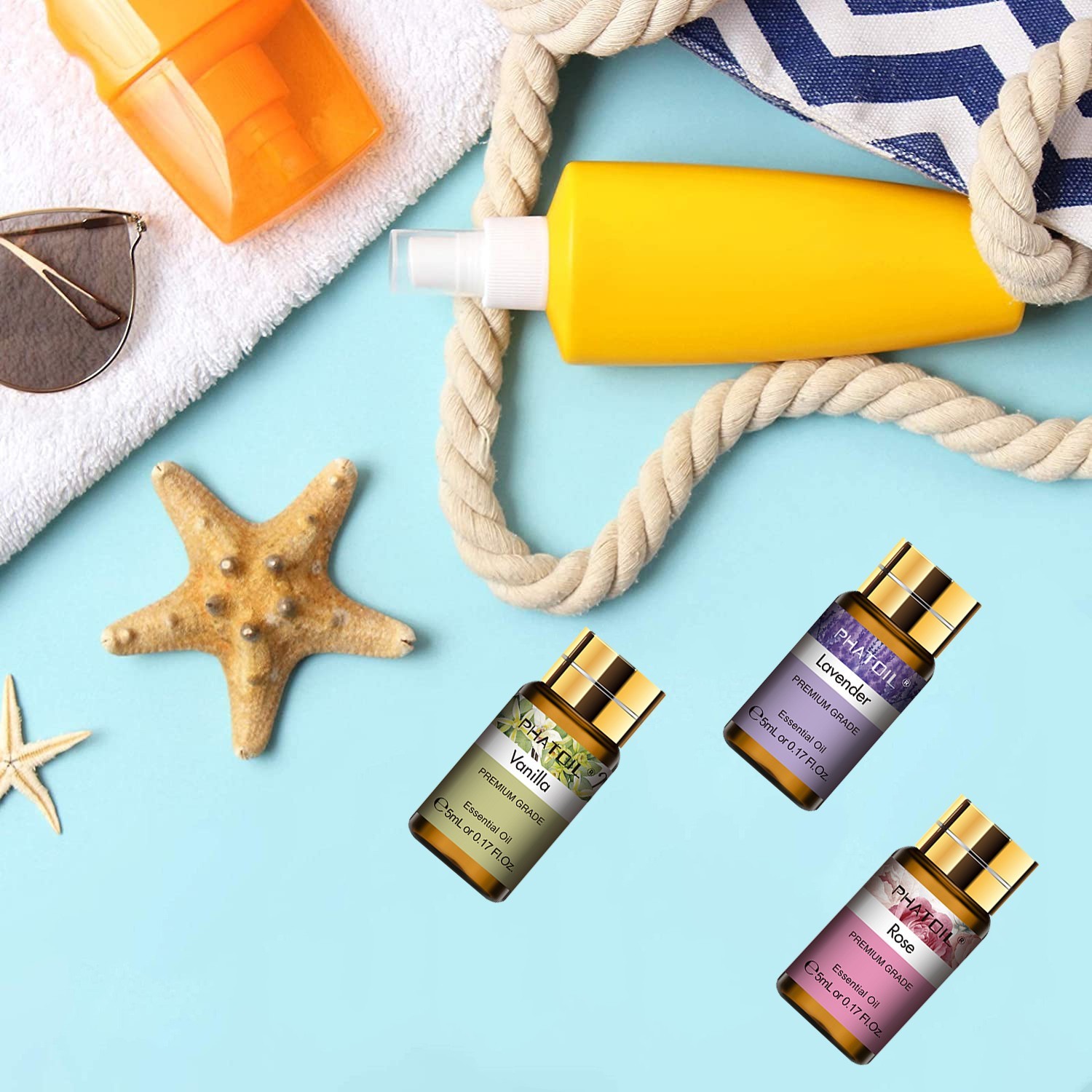 Best Essential Oil & Fragrance Oils Set Therapeutic Aromatherapy-Free Shipping