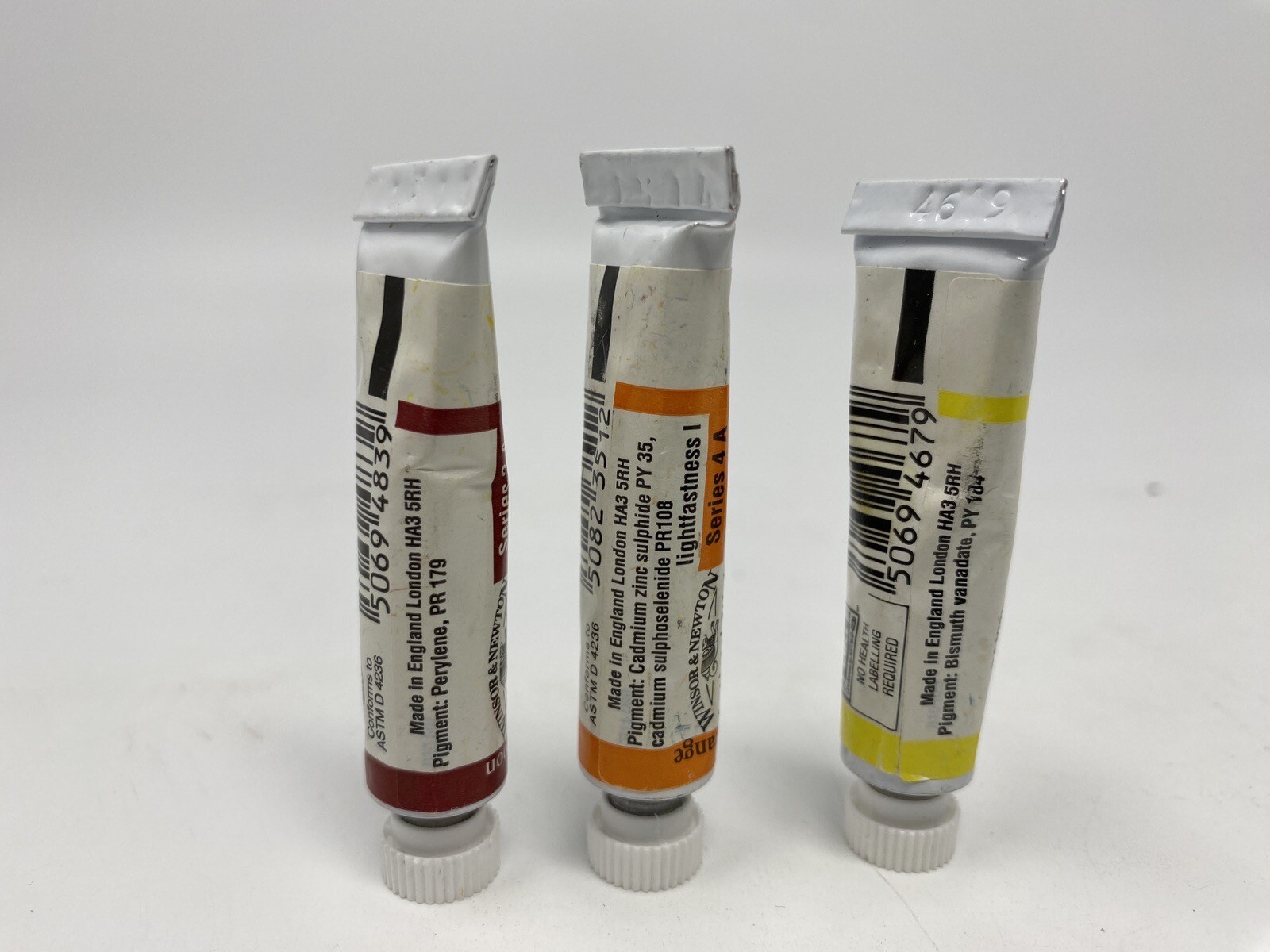 RAINBOW Winsor & Newton Artists’ Water Colour Professional 5ml Paint Tubes (9)