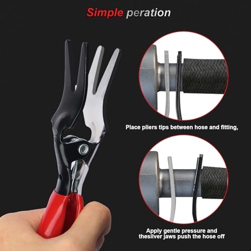 Automotive Hose Remover Pliers – Effortlessly Disconnect and Remove Vacuum