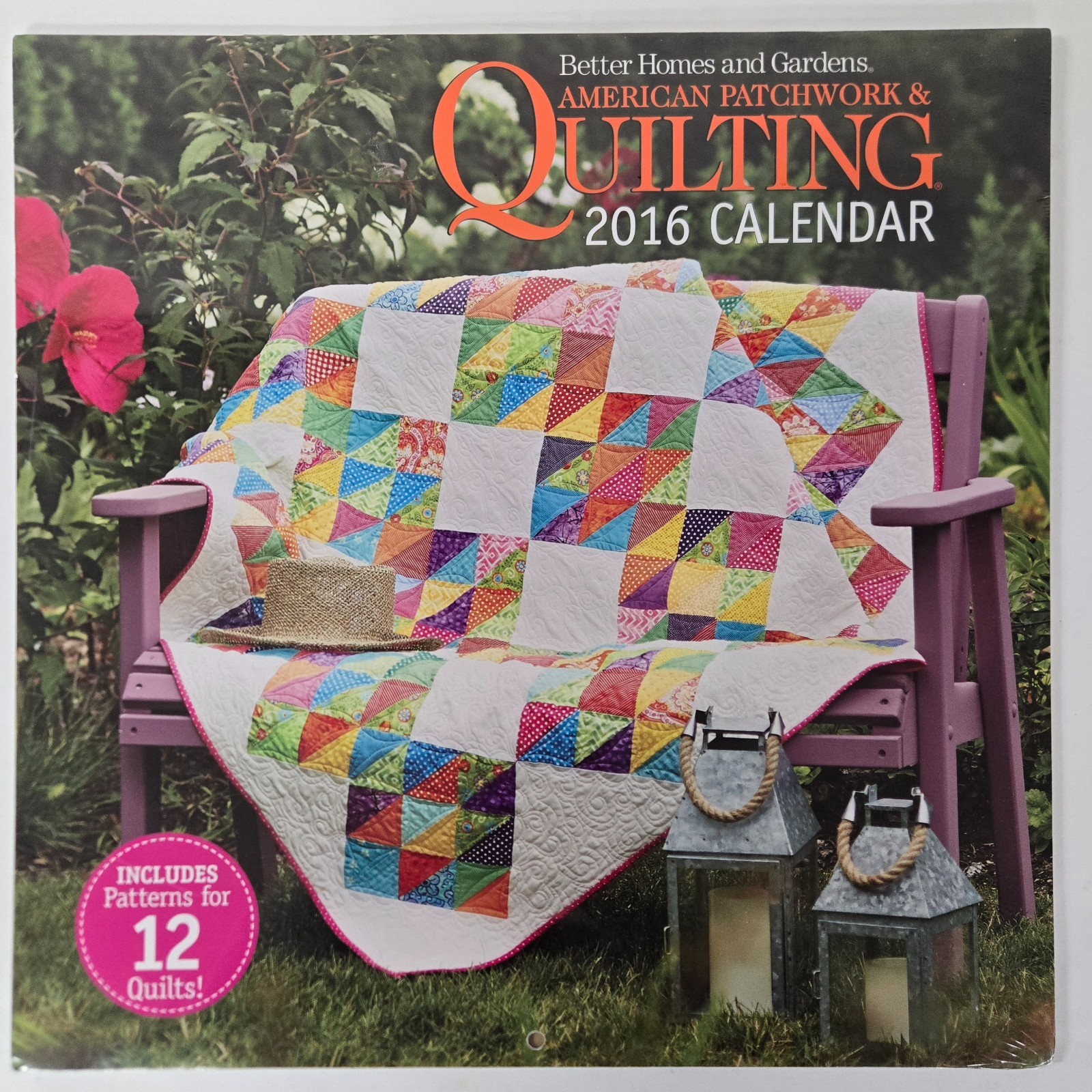 8 SEALED American Patchwork Quilting Calendars 2008-2021 BH&G ~ 12 Patterns Each