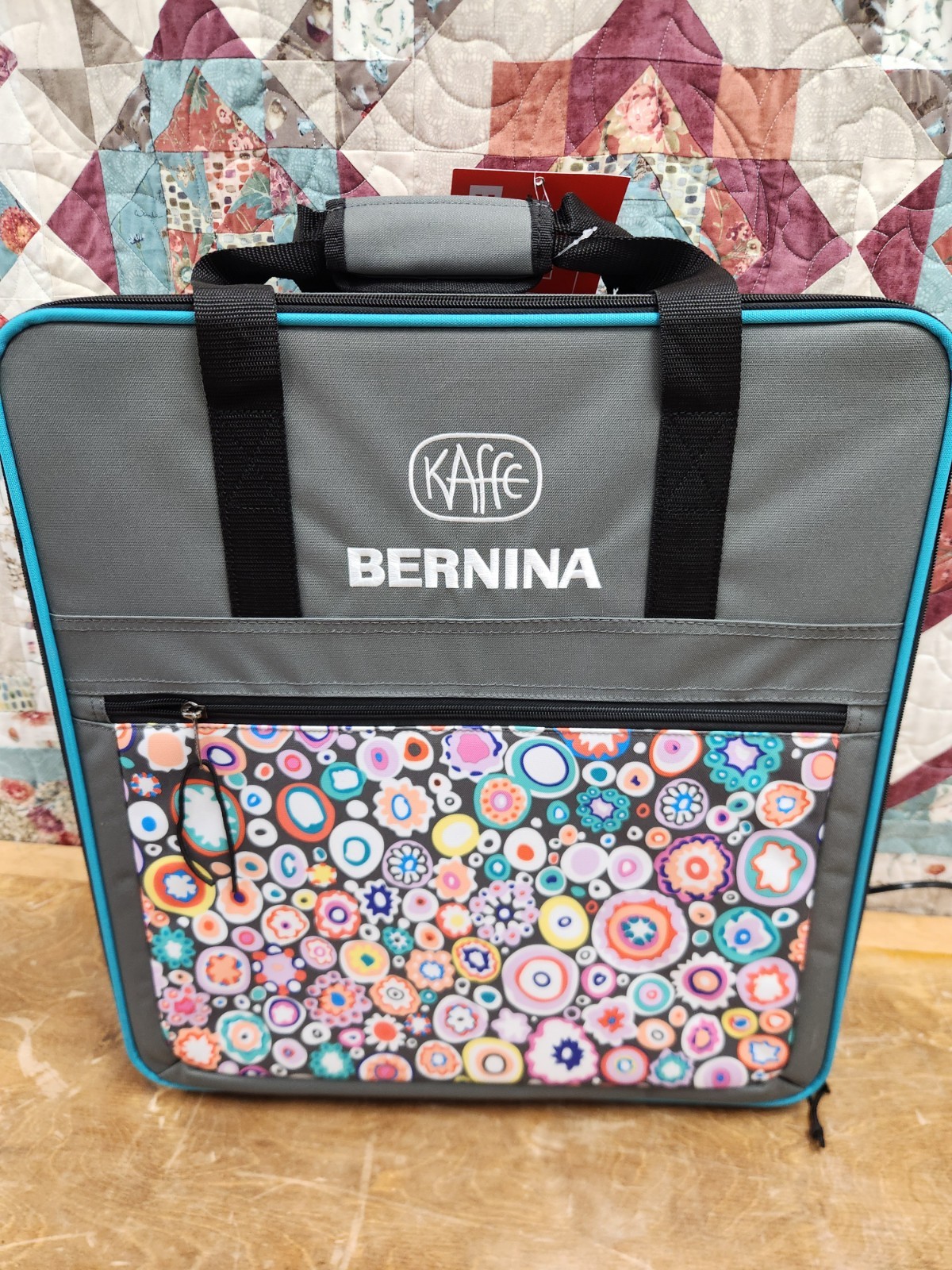 Bernina Embroidery Unit Module Case+Bag for 4/5/6 Series Machines Kaffe Edition!
