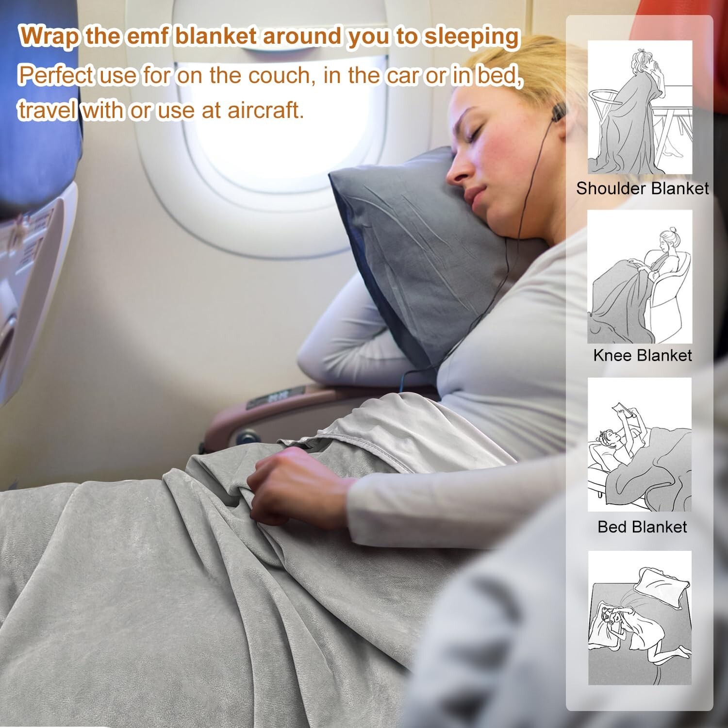 Faraday Blanket, E M F Protection Blanket, As Protection Cover for All Ages, …