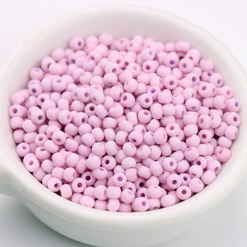 330pcs 3mm Matte Macaroon Seed 8/0 Uniform Round Spacer Bead Jewelry Making NEW