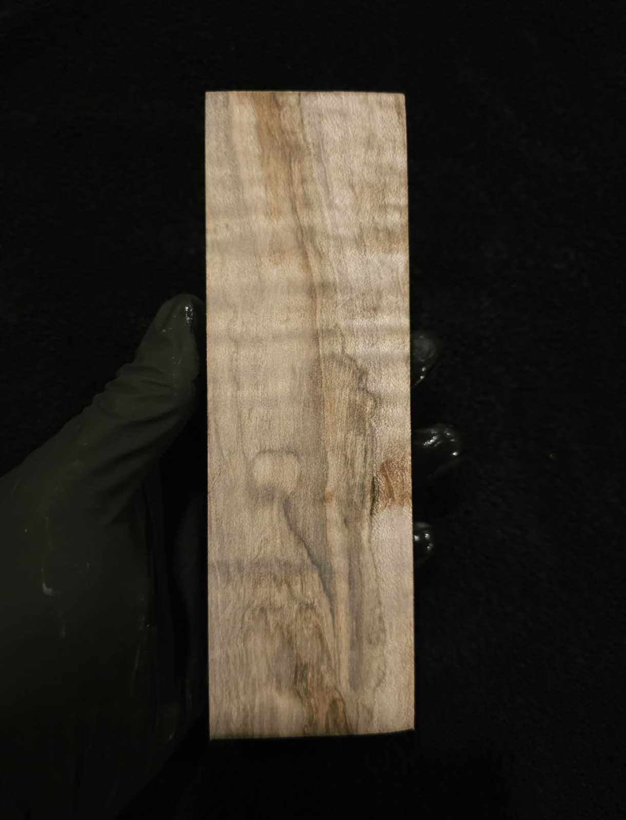 Stabilized Curly Ambrosia Maple Block – Knife Scales/Pen Blanks