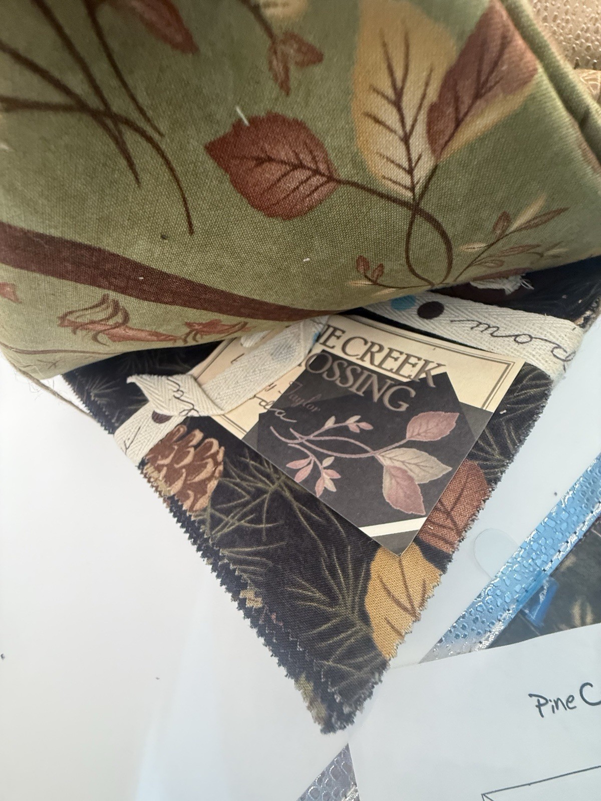 Pine Creek Crossing Holly Taylor Moda Cotton Quilt Kit Fabric Pattern Layer Cake