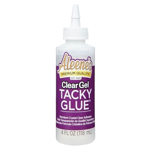 Aleene’s AR6-2 Clear Gel Tacky Glue, 4 oz., 4 oz., Multicolor