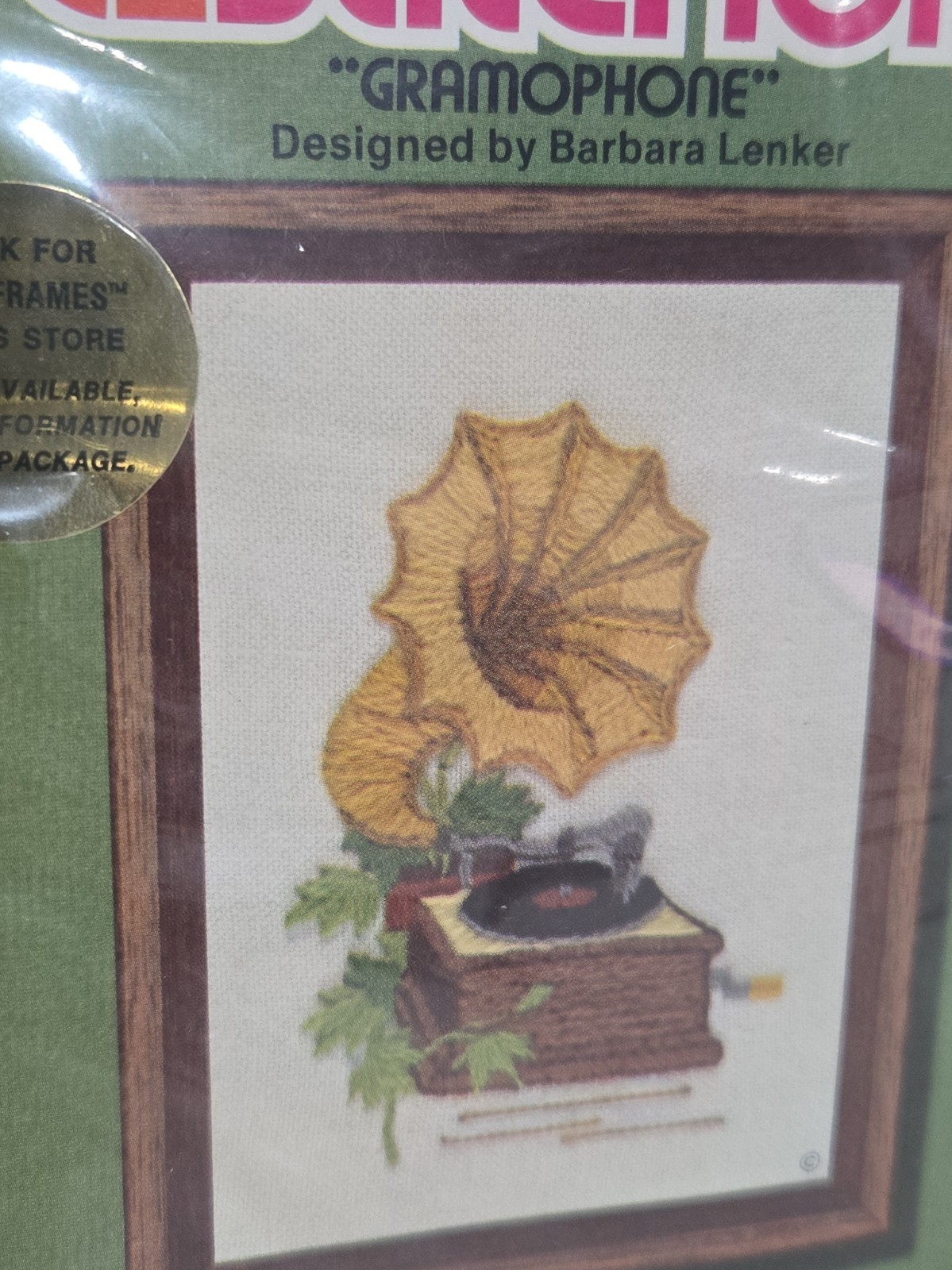 Vintage 1975 Jiffy Stitchery Plants Lot NEW OLD STOCK (4)