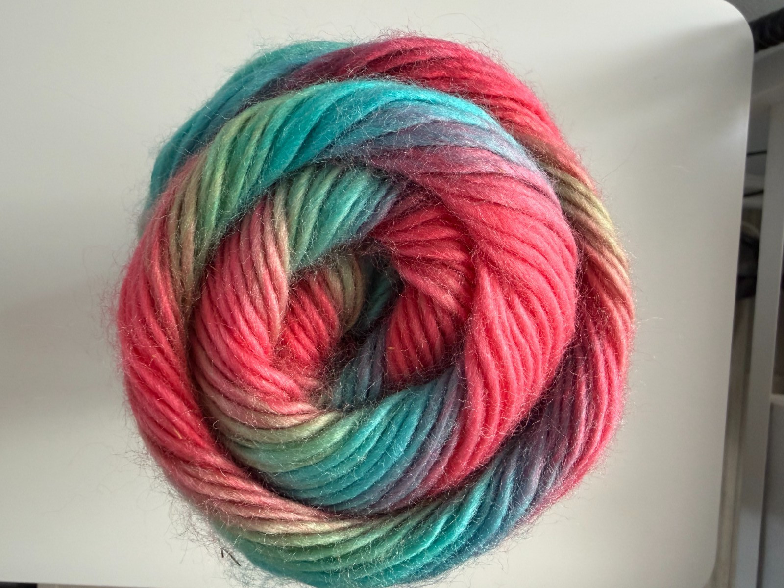 Red Heart Boutique Unforgettable Yarn Winery Tidal Cappuccino Sunrise multi skei