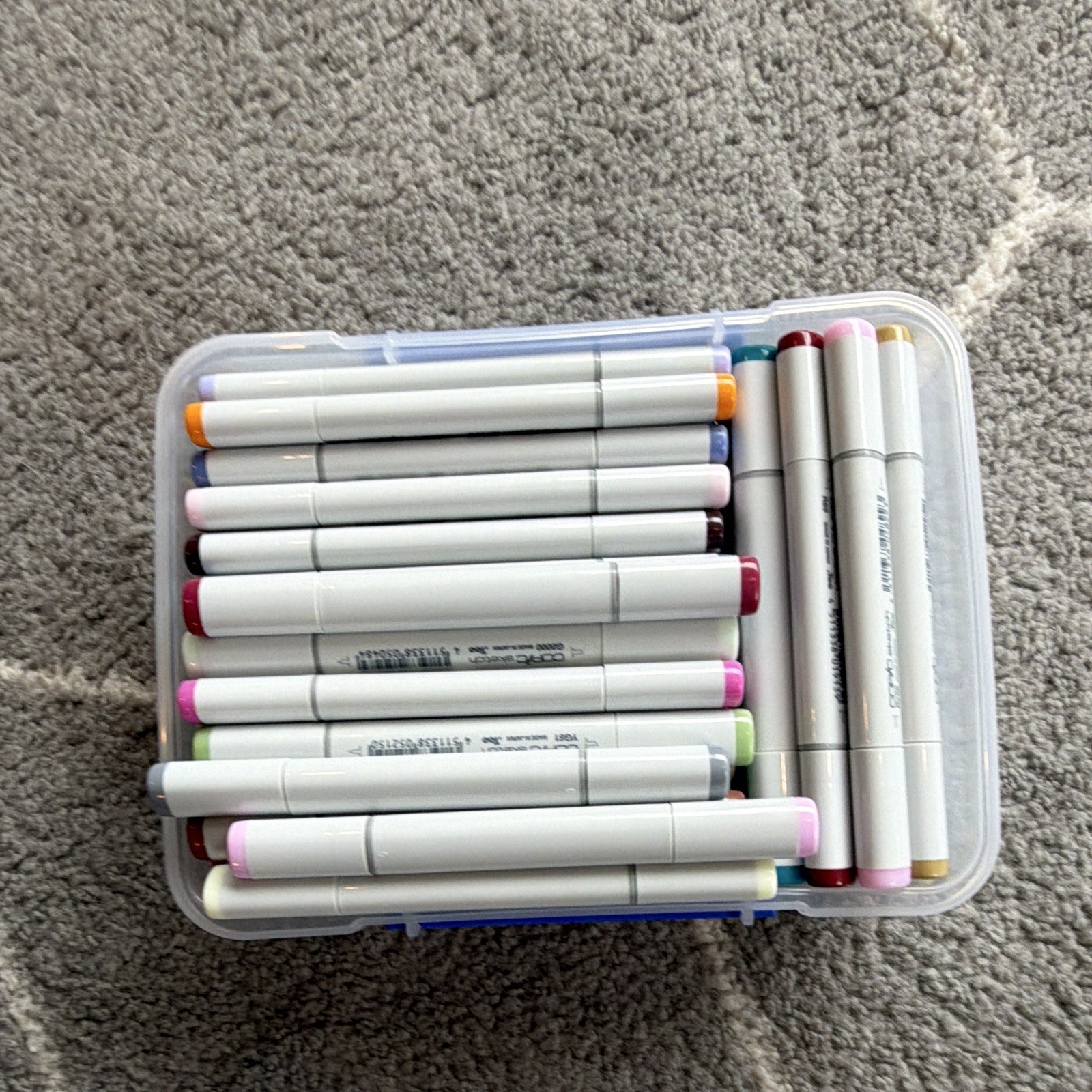 77 Copic Sketch Markers Brand New w/ case