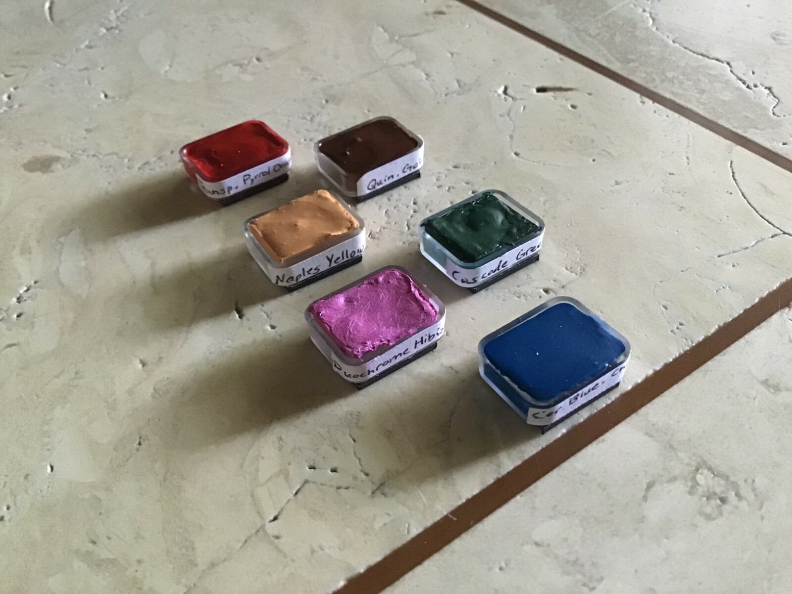 Individual Daniel Smith Watercolor Pans (1 ml or 0.5 ml) 200+ COLORS