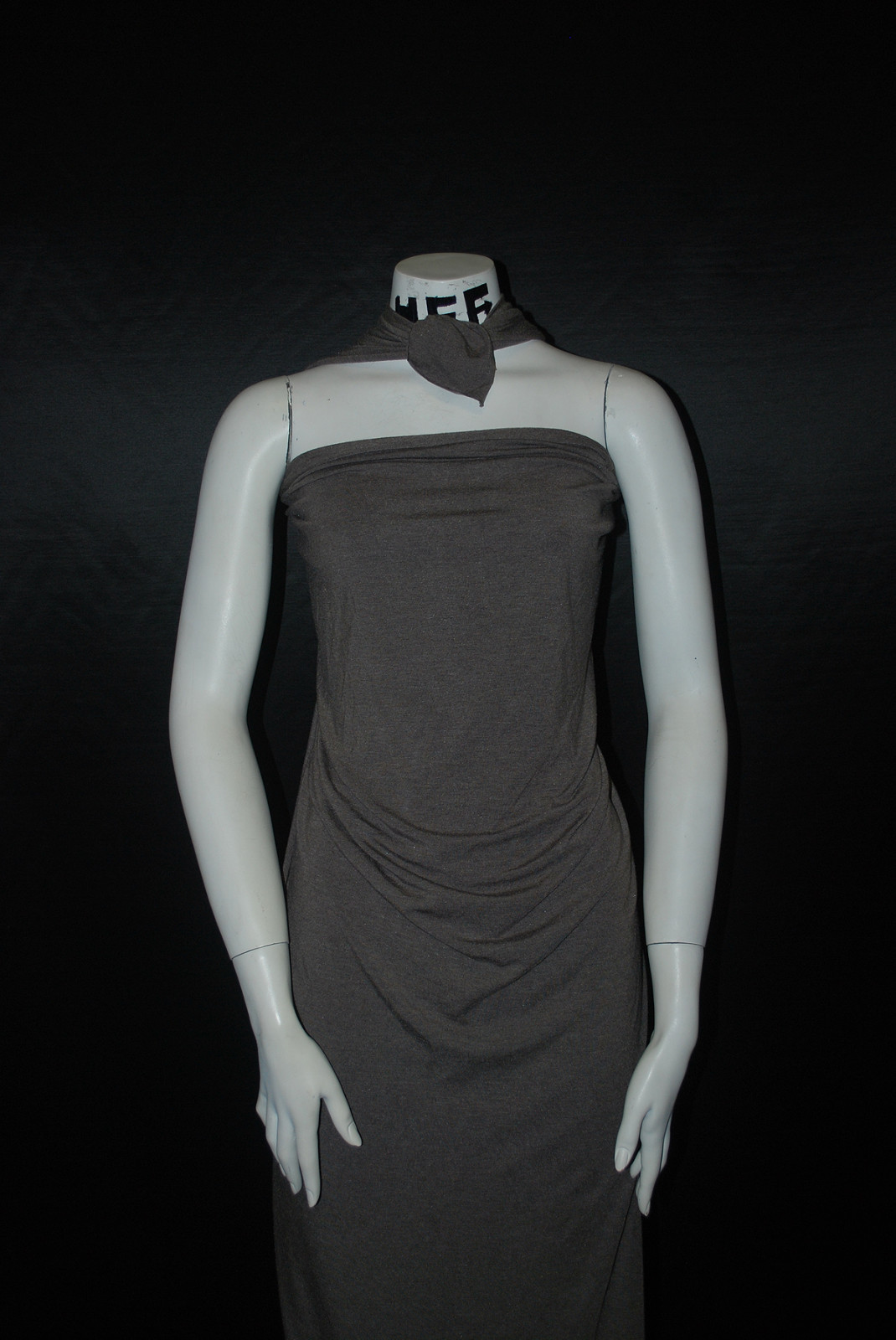 Modal 4 ways Spandex Jersey Premium Knit Fabric Eco-Friendly Heather Brown11oz