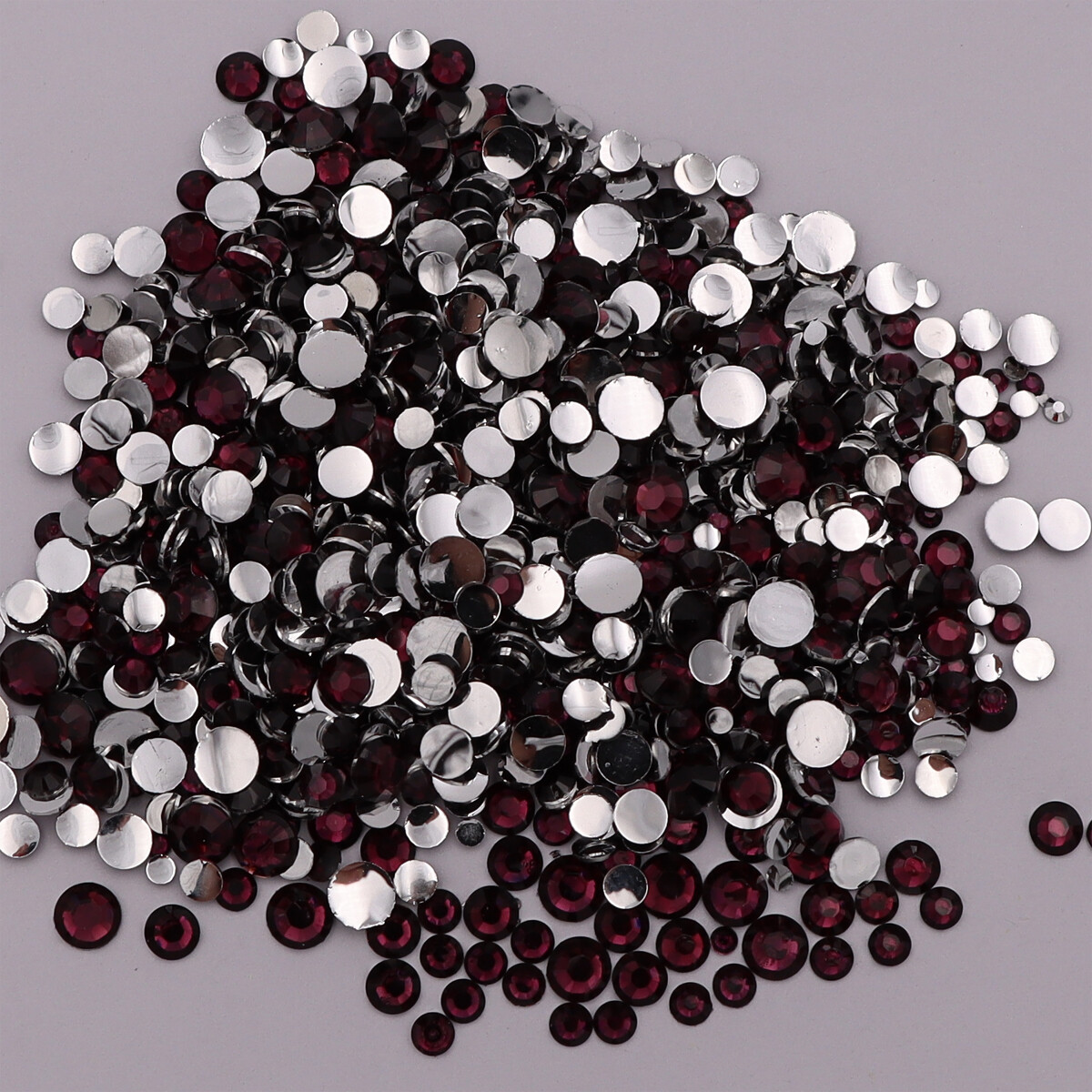Resin Non Hot Fix Rhinestones Flat Back Gem Plastic Crystals Trimming For Crafts
