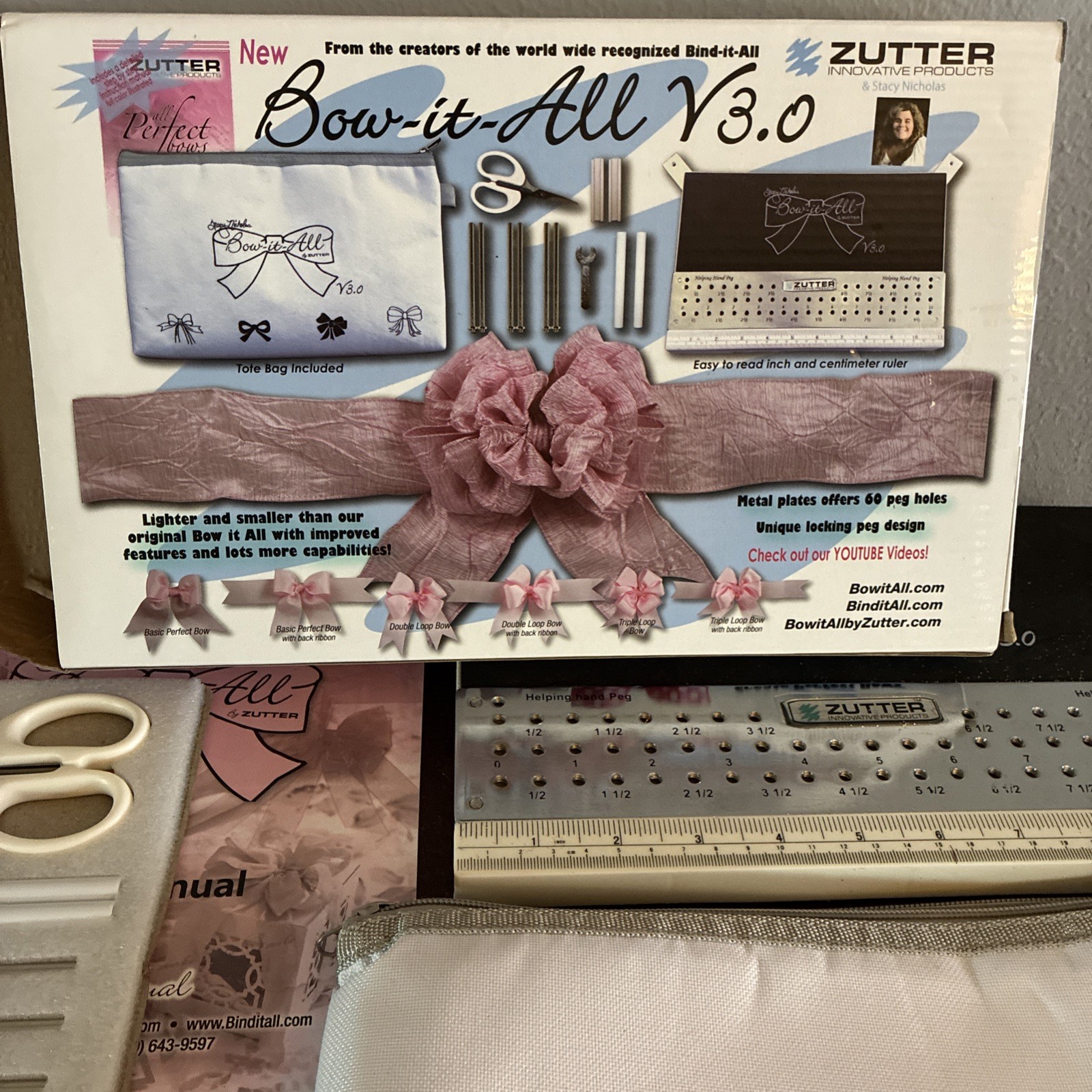 Zutter Bow-it-All V3.0 Classic White Edition Lighter & Smaller YouTube 11x7x1/2