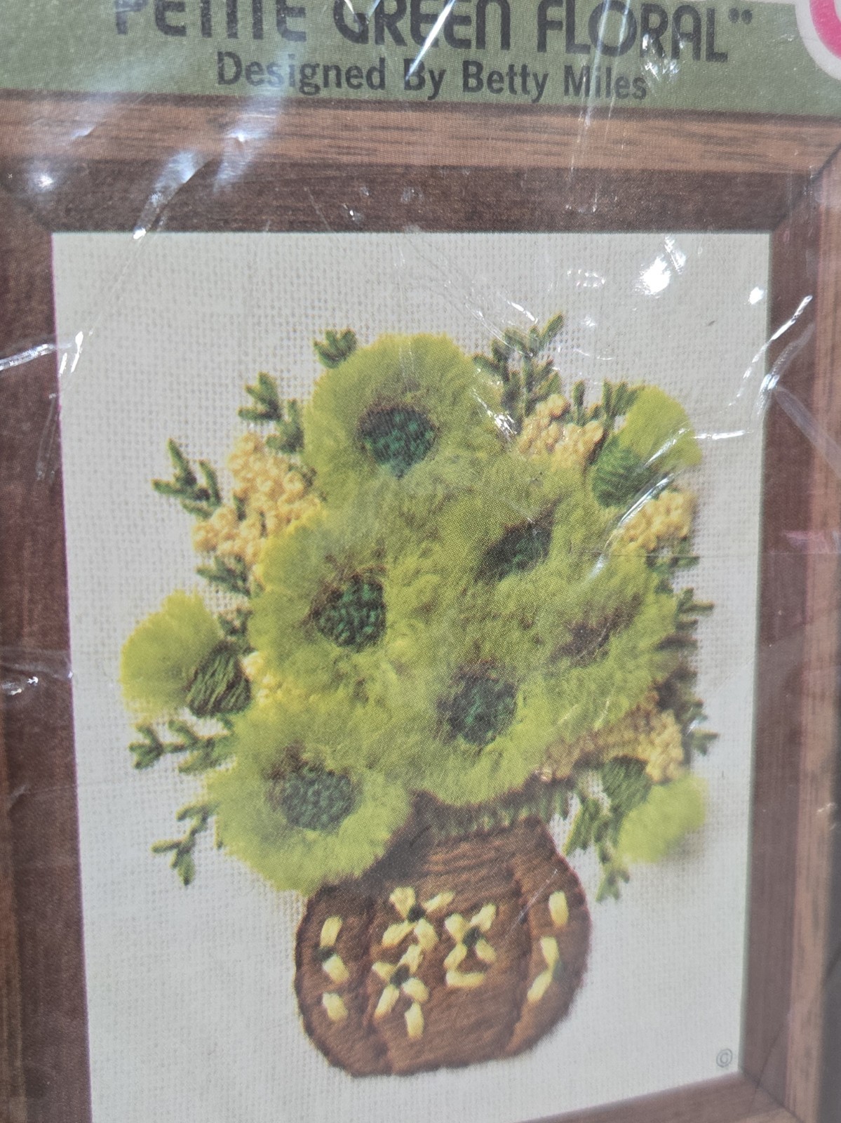 Vintage 1975 Jiffy Stitchery Plants Lot NEW OLD STOCK (4)