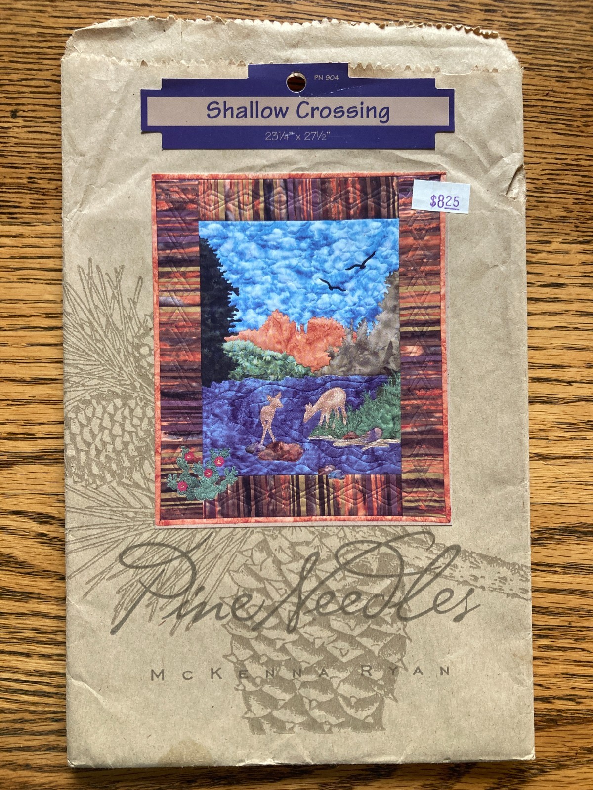 3 Pine Needles Quilt Patterns McKenna Ryan Moose Junction Wolf Watch Uncut
