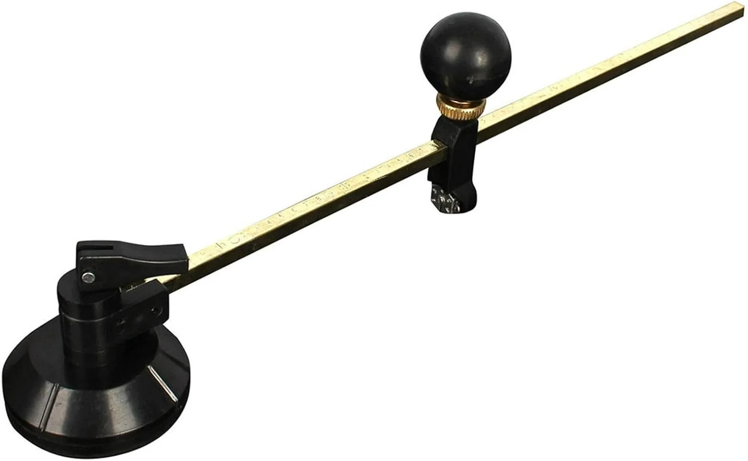 Circular Glass Cutter, Adjustable Compasses Type Glass Circle Cutting Tool, G…