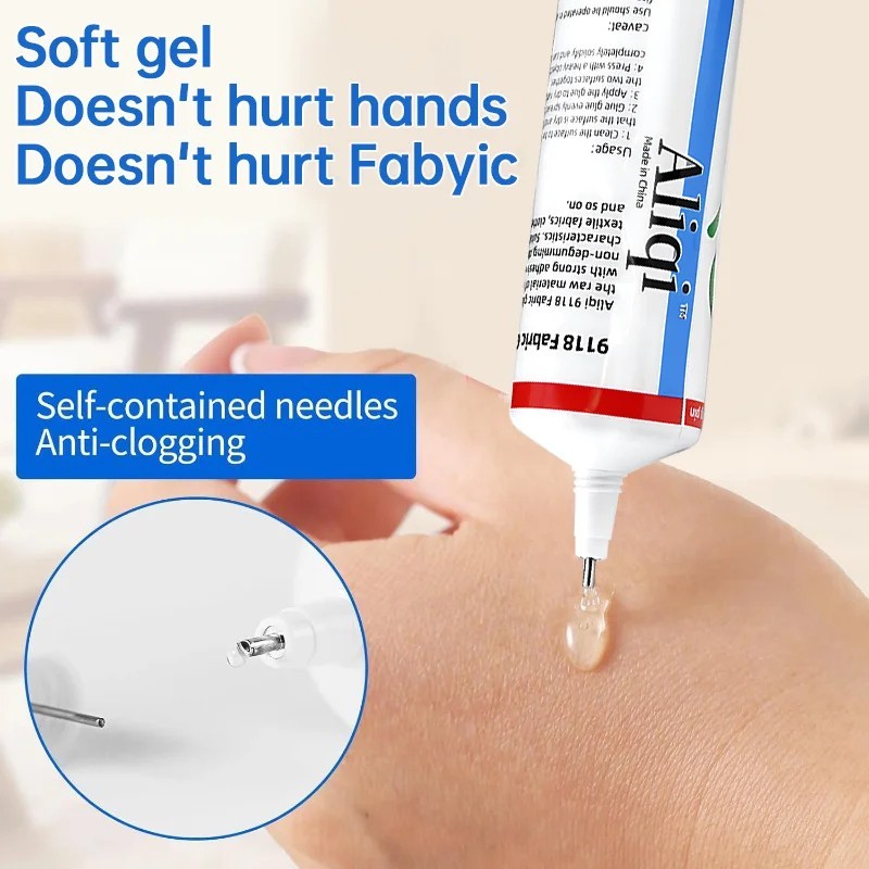 15/60ml Fabric Glue Quick Dry Waterproof Adhesive for Clothing Textile Repair