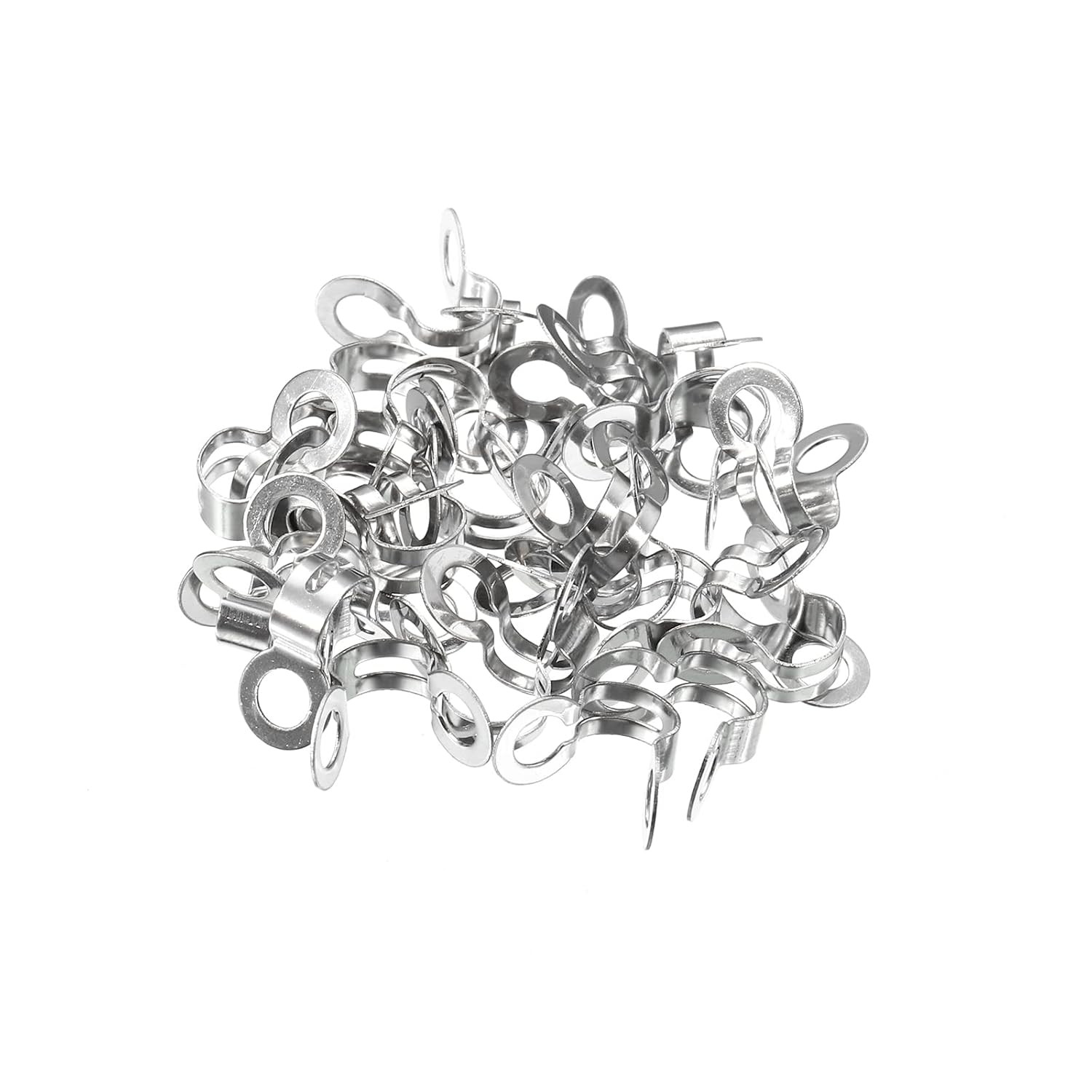 Ball Chain Connectors, Stainless Steel Double Ring Clasp Fit for 2.4/3/4.5/6M…